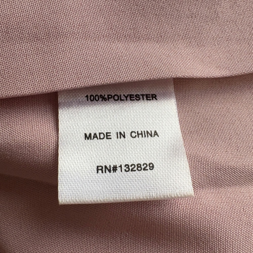 Superdown Malaya Asymmetric Ruffle Dress Baby Pink Coquette‎ Spring Size XS - Picture 6 of 6